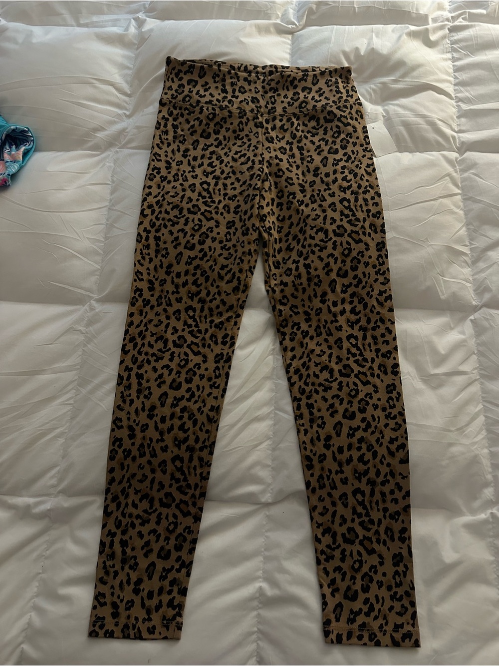 J. Crew Leopard-Print Jeggings in Tan and Black